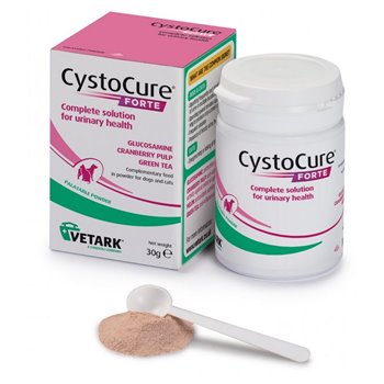 CystoCure Forte Urinary Powder for Cats and Dogs - 30g