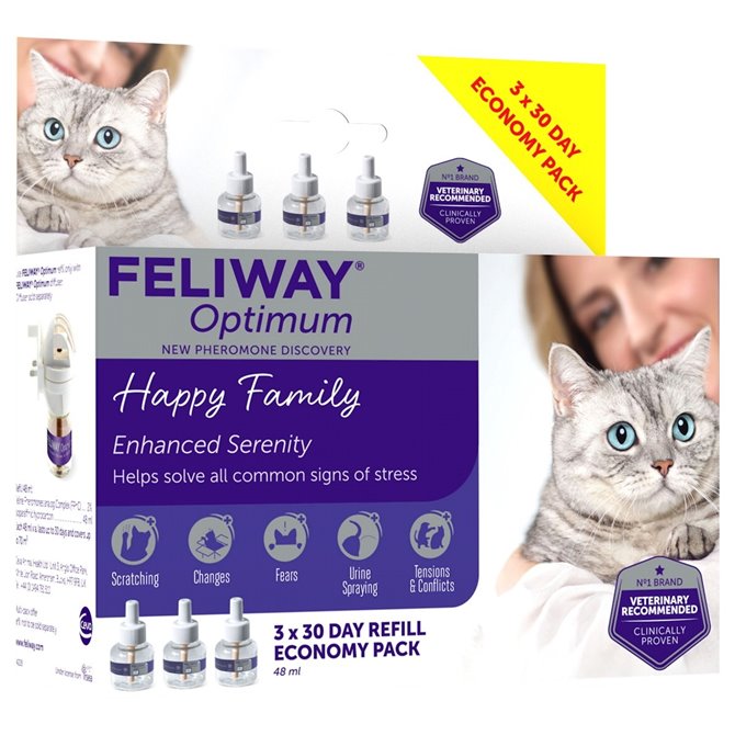 Feliway Friends Diffuser Refill 48mL - 3 Pack