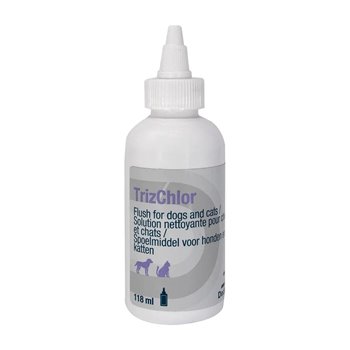 TrizCHLOR Flush for Dogs & Cats Ears - 118ml