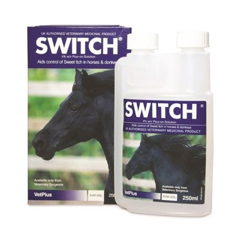 Switch Lotion for Horses Sweet Itch Treatment and Protection