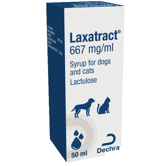 Laxatract for Dogs and Cats - 50ml Laxatract Lactulose Laxatract for Dogs and Cats - 50ml Laxatract Lactulose