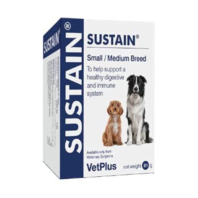 Sustain Supplement for Small/Medium Dogs - 30 Sachets