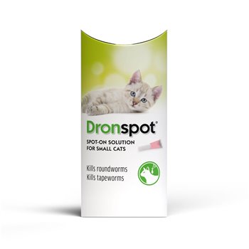 Dronsport Wormer for Small Cats - Pack of 2