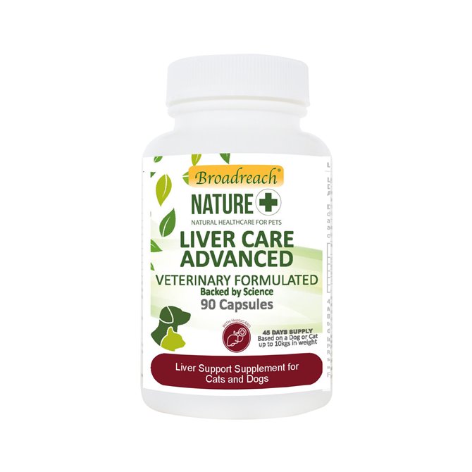 Broadreach Liver Care Advanced for Dogs and Cats - 90 Capsules