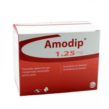 1.25mg Amodip Tablet for Cats - per Tablet