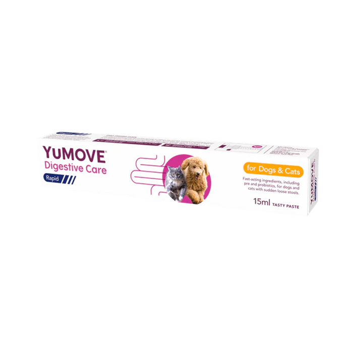 Yumove Digestive Care Rapid Probiotic Paste for Dogs & Cats - 15ml