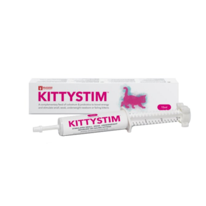 KittyStim Probiotic & Colostrum - 15ml Syringe KittyStim Probiotic & Colostrum - 15ml Syringe