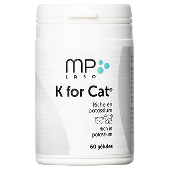 K for Cat Potassium Capsules for Dogs & Cats - Pack of 60