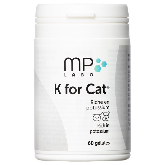 K for Cat Potassium Capsules for Dogs & Cats - Pack of 60
