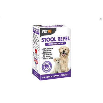 Vet IQ Stool Repel - 30 Tablets