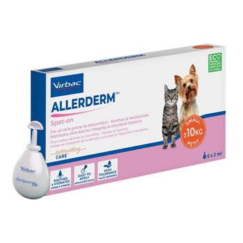 Allerderm Spot on - 2ml x 6 for Cats & Dogs
