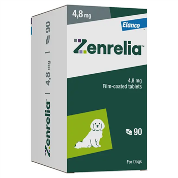 4.8mg Zenrelia for Dogs - Per Tablet