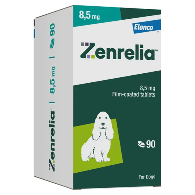 8.5mg Zenrelia for Dogs - Per Tablet