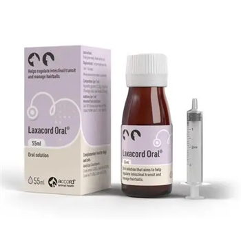 Laxacord Oral Digestive Support Supplement Liquid for Dogs & Cats