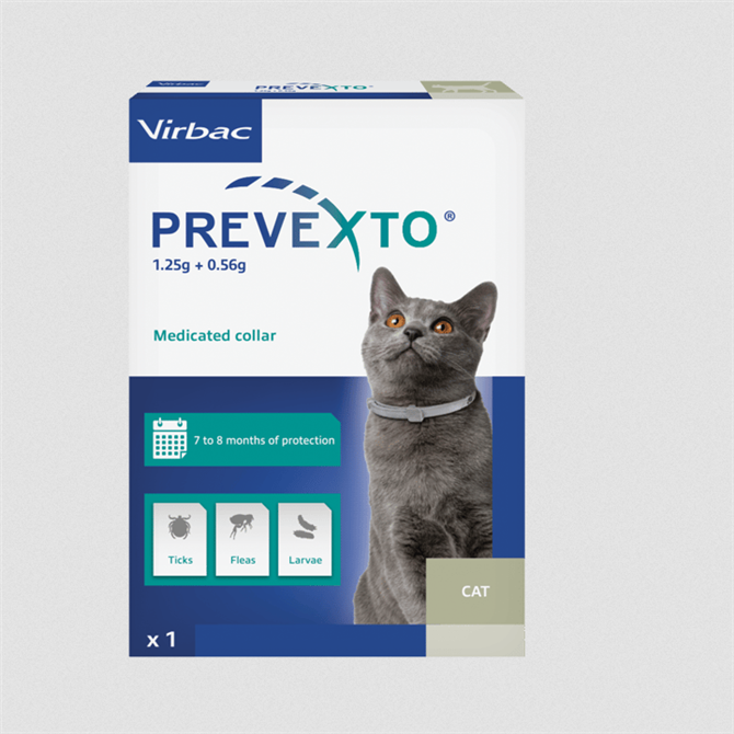 Prevexto Flea and Tick Collar for Cats