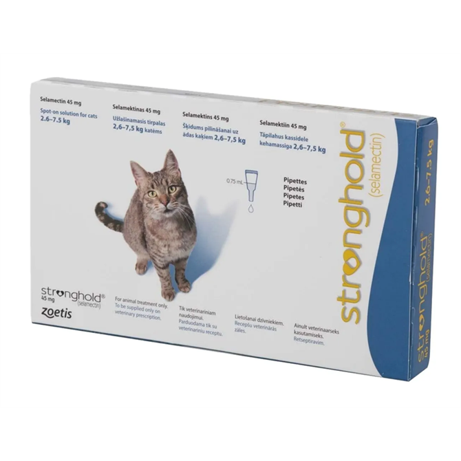 Stronghold - Cat - 45mg x 6 Pipettes