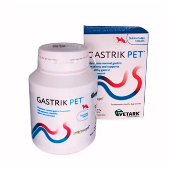 Gastrik Pet Tablets for Dogs and Cats - Pack of 30