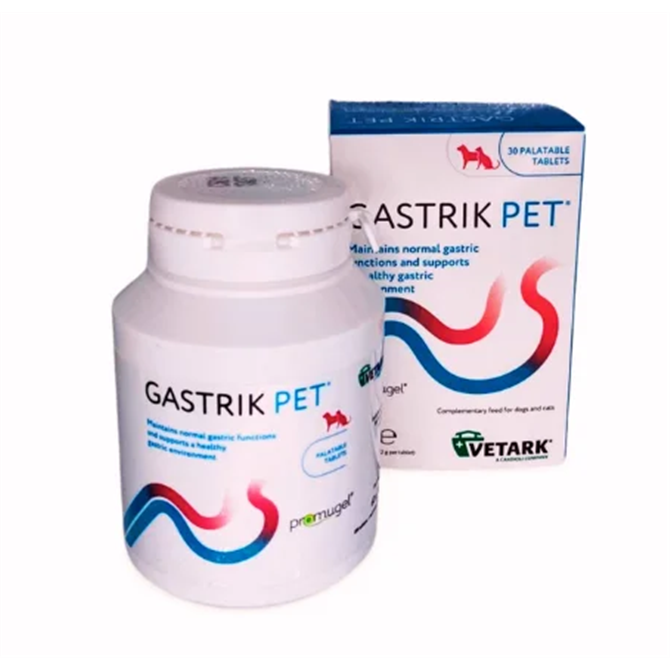 Gastrik Pet Tablets for Dogs and Cats - Pack of 30