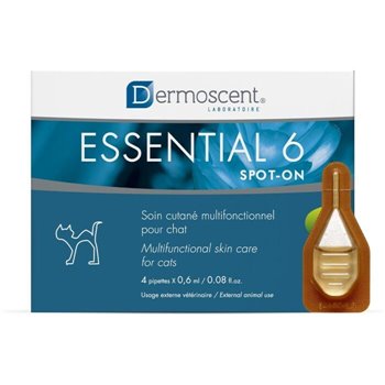 Essential 6 Spot On for Cats - Pack of 4