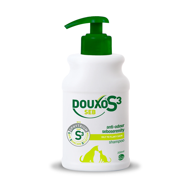 DOUXO S3 SEB Shampoo for Dogs and Cats - 200ml