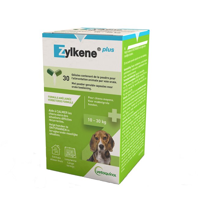 Zylkene Plus 225mg Capsules for Dogs - Pack of 30