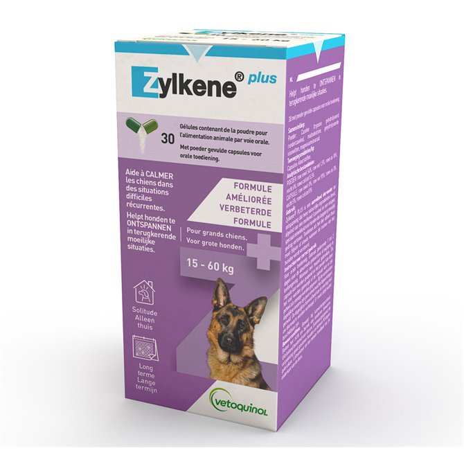 Zylkene Plus 450mg Capsules for Dogs - Pack of 30