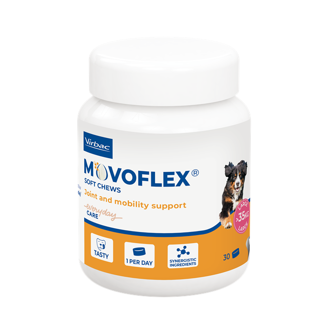 MOVOFLEX Large Dog Chews Over 35kg - Pack of 30
