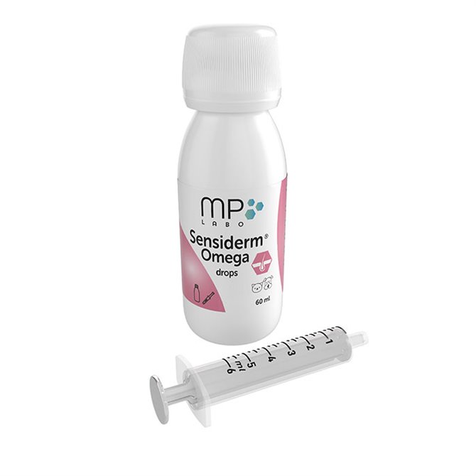Sensiderm Omega Drops for Dogs and Cats - 60ml