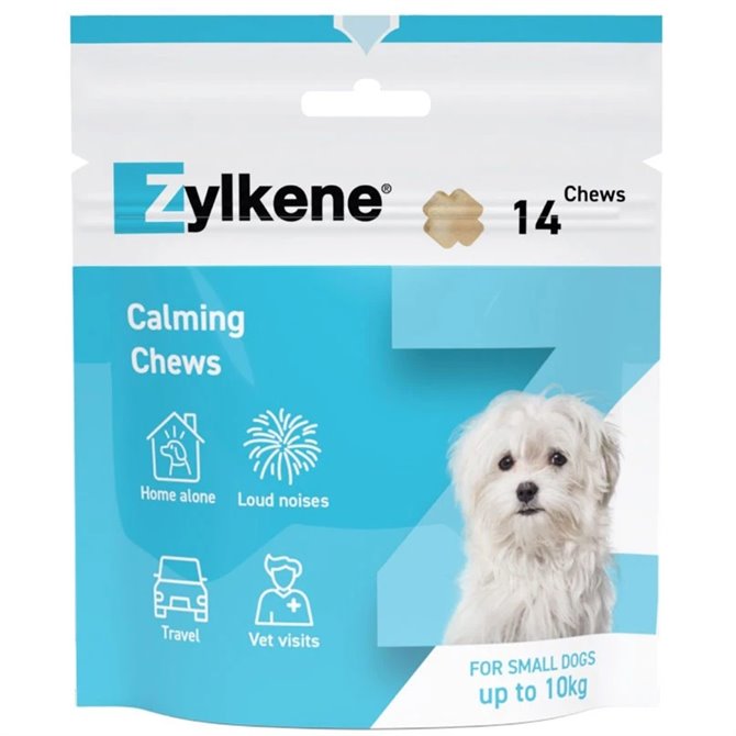 Zylkene 75mg Calming Chews for Small Dogs - Pack of 14