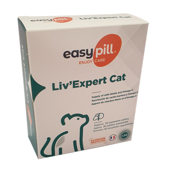 EasyPill Cat Liv’ Expert 2g Pellets - Pack of 30