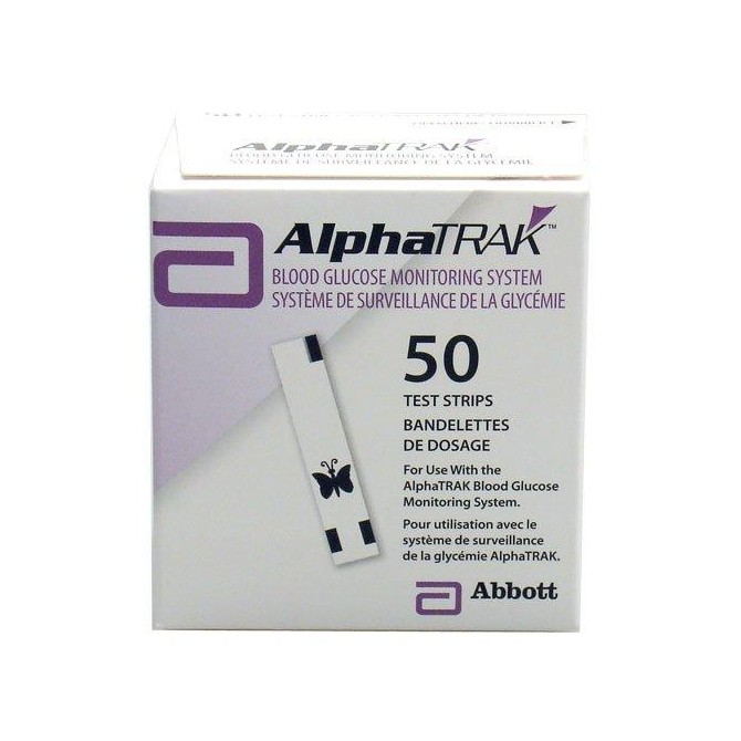 Alphatrak 2 Test Strips - Pack of 50