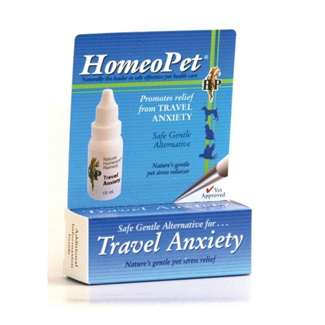 HomeoPet Anxiety Travel Homeopathic Remedy - 15ml