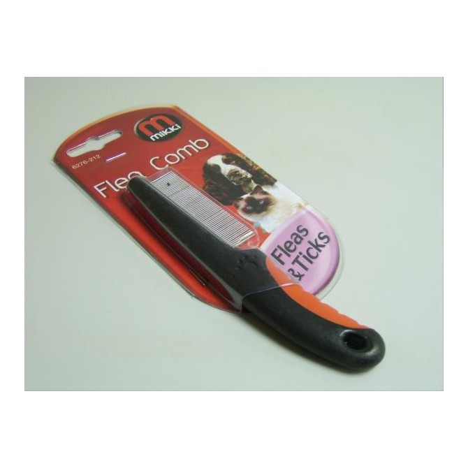 Mikki - Small Animal Flea Comb Soft Grip