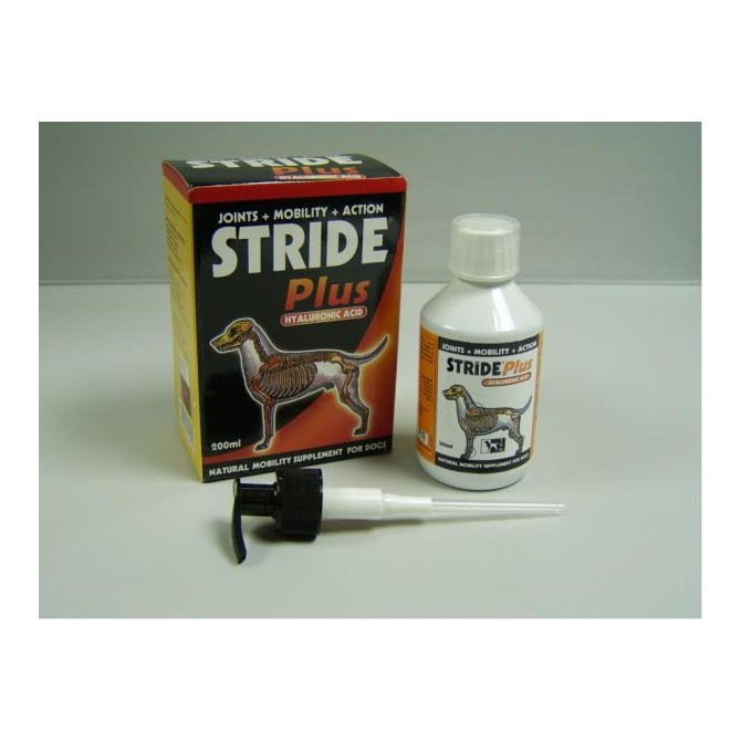 Stride Plus Liquid for Dogs with Glucosamine & Chondroitin - 200ml