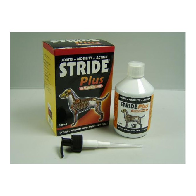 Stride Plus Liquid for Dogs with Glucosamine & Chondroitin - 500ml