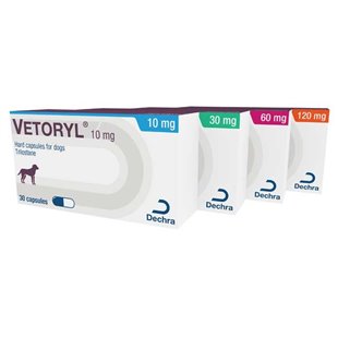 Vetoryl Capsules - Buy 30mg, 60mg, 120mg & 10mg Vetoryl for Dogs