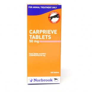 Carprieve Tablets - Carprieve for Dog Arthritis at VetDispense, UK Pet Dispensary