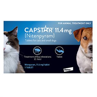 Capstar Tablets for Cats - Capstar for Fleas on Cats and Kitten - UK Pet Dispensary