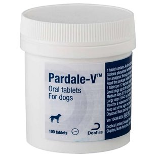 Codeine for Dogs - Pardale-V Oral Tablets - Pardale-V for Dogs - Discount Cheaper Pet Medication