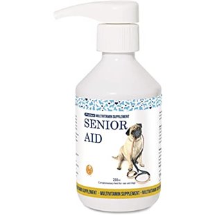 Senior Aid - Nutritional Supplement designed to improve the quality of life for older dogs 