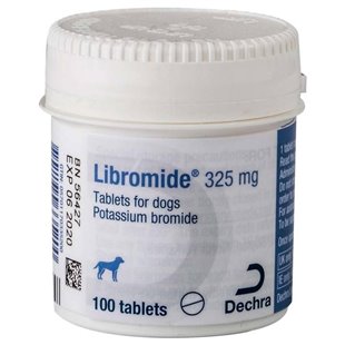 Libromide - Buy 325mg Libromide Tablets (KBr) for Dogs at Vet Dispense