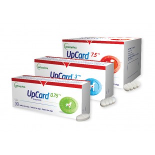 Upcard Tablets for Dogs with congestive heart failure. 3mg 7.5mg Upcard Tablets