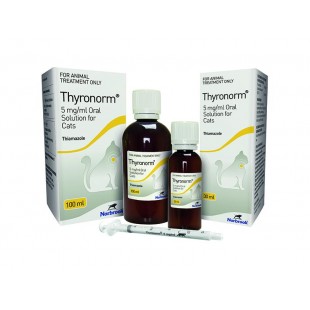 Thyronorm 100ml for Cats with hyperthyroidism - 30ml Thyronorm