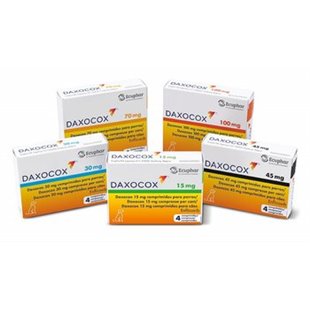Daxocox Tablets are used for the treatment of pain and inflammation associated with osteoarthritis and degenerative joint disease in dogs